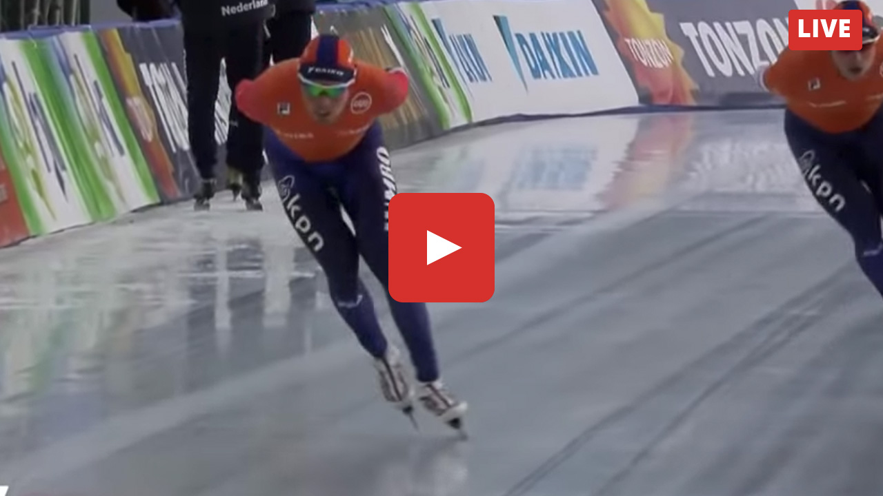Koken Isoleren Tegen de wil Live stream 10.000 meter mannen schaatsen (Olympische Spelen)