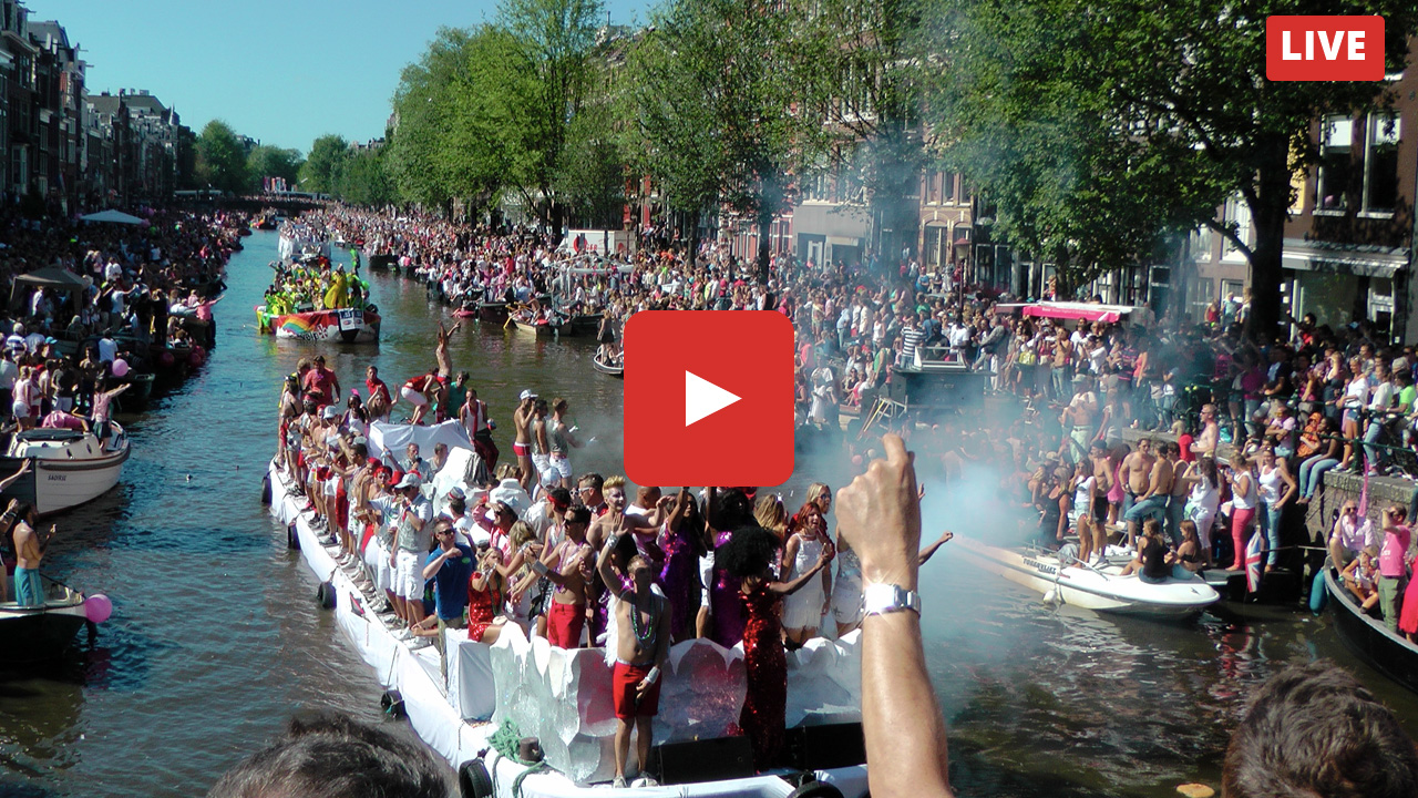 Live Stream Pride Amsterdam Canal Parade 2022 Zaterdag 6 Augustus